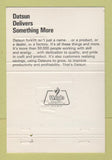 Matchbook Cover - Datsun Forklifts Medina OH 40 Strike