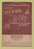 Matchbook Cover - Curtis Surgical Supply Waco TX 40 Strike