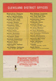 Matchbook Cover - Cleveland Worm Gear OH 40 Strike