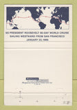 Matchbook Cover American President Cruise Line SS President Roosevelt 40 Strike