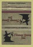 Matchbook Cover - Chimney Sweep Inn Solvang CA 40 Strike