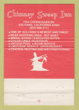 Matchbook Cover - Chimney Sweep Inn Solvang CA 40 Strike