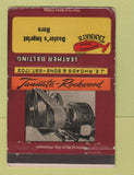 Matchbook Cover - Tannate Leather Belting JE Rhoads Philadelphia PA 40 Strike