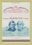 Matchbook Cover - Civil War 100th 1961 Bank Coral Gables FL 40 Strike