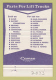 Matchbook Cover - Intrupa Fork Lift Parts Chicago IL WEAR 40 Strike