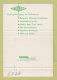Matchbook Cover - Strohm Warehouse Indianapolis IN  40 Strike
