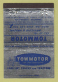 Matchbook Cover - Towmotor Fork Lifts Cleveland OH WEAR 40 Strike