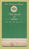 Matchbook Cover - Emerald Room Cavalcade of Stars WEAR 36 Strike