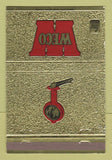 Matchbook Cover - Weco Butterfly Valves Houston TX Chiksan 40 Strike