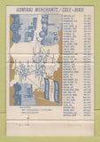 Matchbook Cover Admiral Merchants Trucking Cole Dixie St Paul MN WEAR 40 Strike