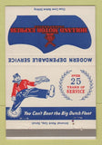 Matchbook Cover - Holland Motor Express Trucking Holland MI 40 Strike