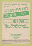 Matchbook Cover - Northwest Cleaners Chicago IL WEAR 40 Strike