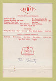 Matchbook Cover - Pitt Industrial Diamond Products North Huntingdon PA 40 Strike