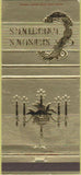 Matchbook Cover - First National Bank Nashville IL Christmas 30 Strike