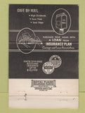 Matchbook Cover - Insurance Plan Savings Loan Des Moines IA 40 Strike
