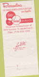 Matchbook Cover - Hoelscher's Office Furniture NY 30 Strike