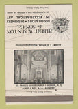 Matchbook Cover - Albert Sexton Decorators Boston MA WEAR 40 Strike