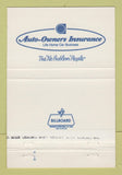 Matchbook Cover - Auto Owners Insurance Mathieu Bear Lake MI 40 Strike