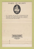 Matchbook Cover - Reliance Insurance Floyd Campbell Hamilton TX 40 Strike