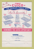 Matchbook Cover - Cutco Kitchen Tool Set 40 Strike