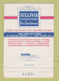 Matchbook Cover - Sullivan Funeral Home Bay Shore NY WEAR 40 Strike