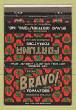 Matchbook Cover - Bravo Tomatoes Nogales AZ 40 Strike