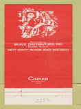 Matchbook Cover - Bravo Tomatoes Nogales AZ 40 Strike