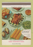 Matchbook Cover - Emdee Margarine Indianapolis IN Pitman Moore WEAR 40 Strike