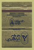 Matchbook Cover - Club Upsilon? Maracaibo Venezuela 40 Strike