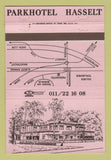 Matchbook Cover - Park Hotel Hasselt Belgium 40 Strike