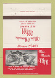 Matchbook Cover - Mike Manuche Restaurant New York City baseball 40 Strike