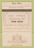 Matchbook Cover - Hamilton Watches Futer Bros Jewelry York PA 40 Strike