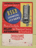 Matchbook Cover - Black Sivalls Bryson Oklahoma City OK chemical pumps 40 Strike