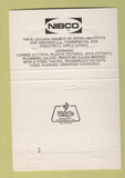 Matchbook Cover - Nibco Seattle WA Piping Products 40 Strike