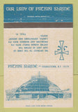 Matchbook Cover - Fatima Shrine Youngstown OH WEAR 40 Strike