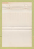Matchbook Cover - Inland Diesel Iron Mountain MI Butler WI GM  40 Strike