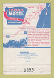 Matchbook Cover - Ixora Motel Homestead FL WORN 40 Strike