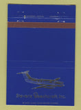 Matchbook Cover - Stevens Beachcraft Airplanes Greenville SC 40 Strike