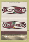 Matchbook Cover - Petroline oil gas Arabic WEAR 40 Strike