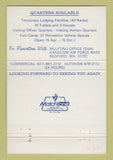 Matchbook Cover - Hilltop Inn Hanscom Air Force Base Bedford MA 40 Strike