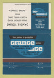 Matchbook Cover - Grange Insurance David Young Rocky River OH WEAR 40 Strike
