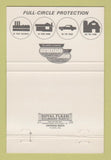 Matchbook Cover - Grange Insurance Walter Peck Bryan OH 40 Strike