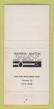 Matchbook Cover - Barclay Lounge Australia? WEAR 30 Strike