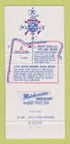 Matchbook Cover - Cline's Food Shop Salem OR 30 Strike