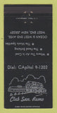 Matchbook Cover - Club San Remo West End NJ BLACK WEAR 30 Strike