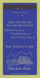 Matchbook Cover - Club San Remo West End NJ BLUE WEAR 30 Strike