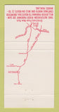Matchbook Cover - Beausejour French Restaurant Brewster NY 30 Strike