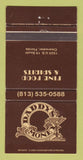 Matchbook Cover - Daddy's Money Restaurant Clearwater FL 30 Strike