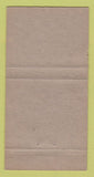 Matchbook Cover - Belvedere Restaurant Truro NS 30 Strike