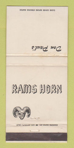Matchbook Cover - Don Paul's Encino San Bernardio CA Football WEAR 30 Strike